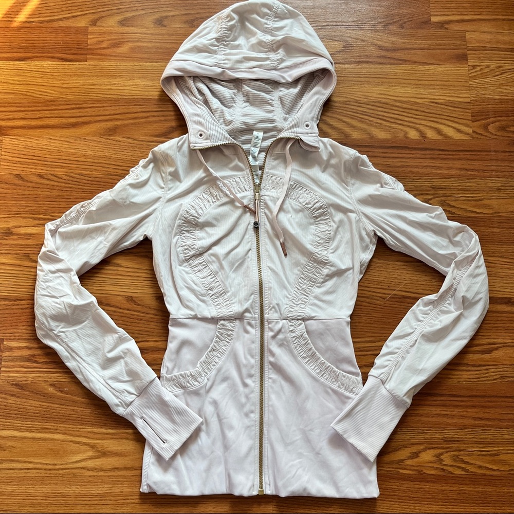 Lululemon Dance Studio Jacket Size 4 Blush